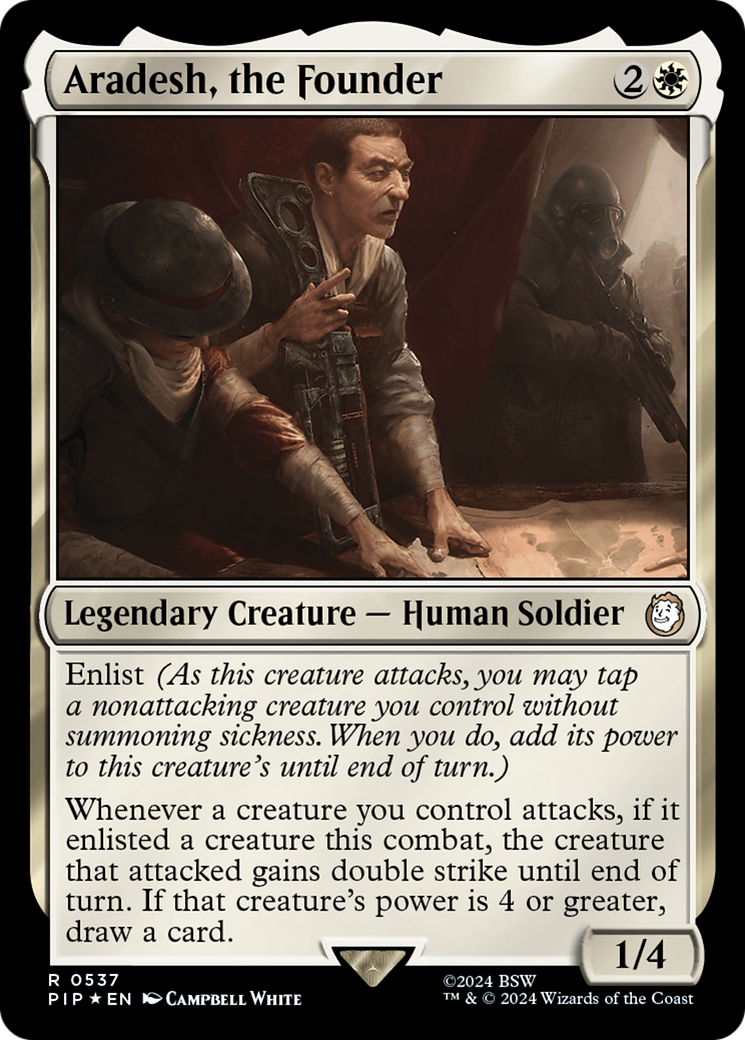 Aradesh, the Founder (Surge Foil) [Fallout] | Clutch Gaming