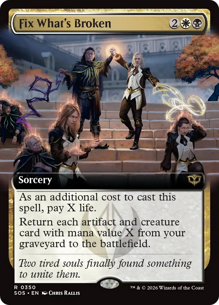 Fix What's Broken (Extended Art) [Secrets of Strixhaven] | Clutch Gaming