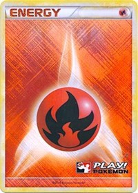 Fire Energy (2010 Play Pokemon Promo) [League & Championship Cards] | Clutch Gaming