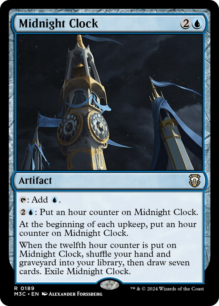 Midnight Clock [Modern Horizons 3 Commander] | Clutch Gaming