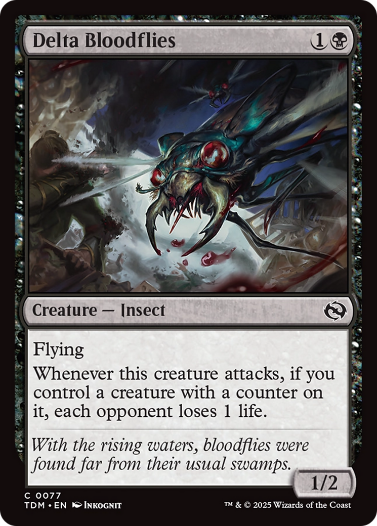 Delta Bloodflies [Tarkir: Dragonstorm] | Clutch Gaming
