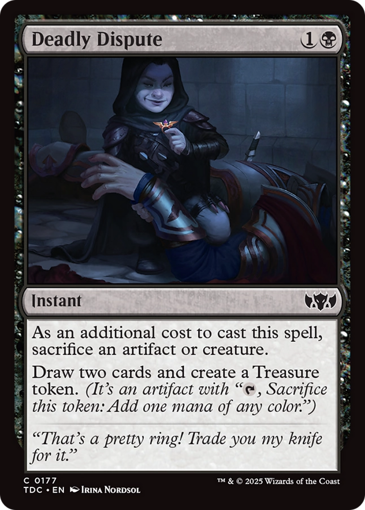 Deadly Dispute [Tarkir: Dragonstorm Commander] | Clutch Gaming