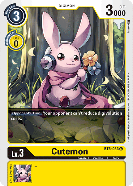 Cutemon [BT5-033] [Battle of Omni] | Clutch Gaming