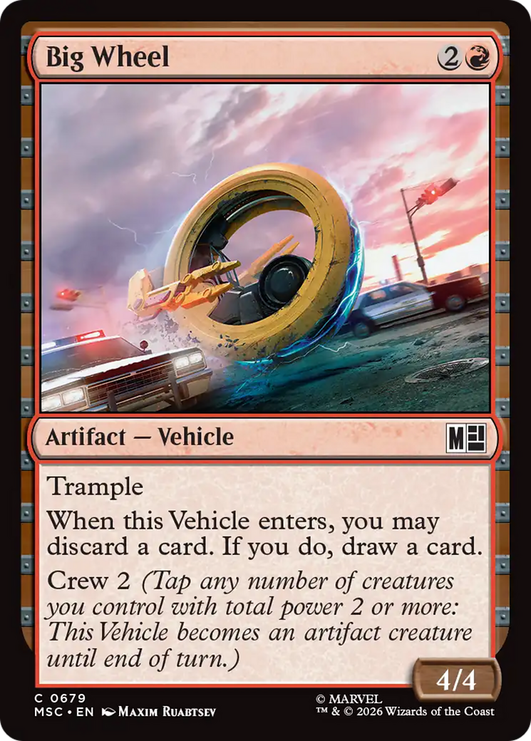 Big Wheel [Marvel Super Heroes Commander] | Clutch Gaming