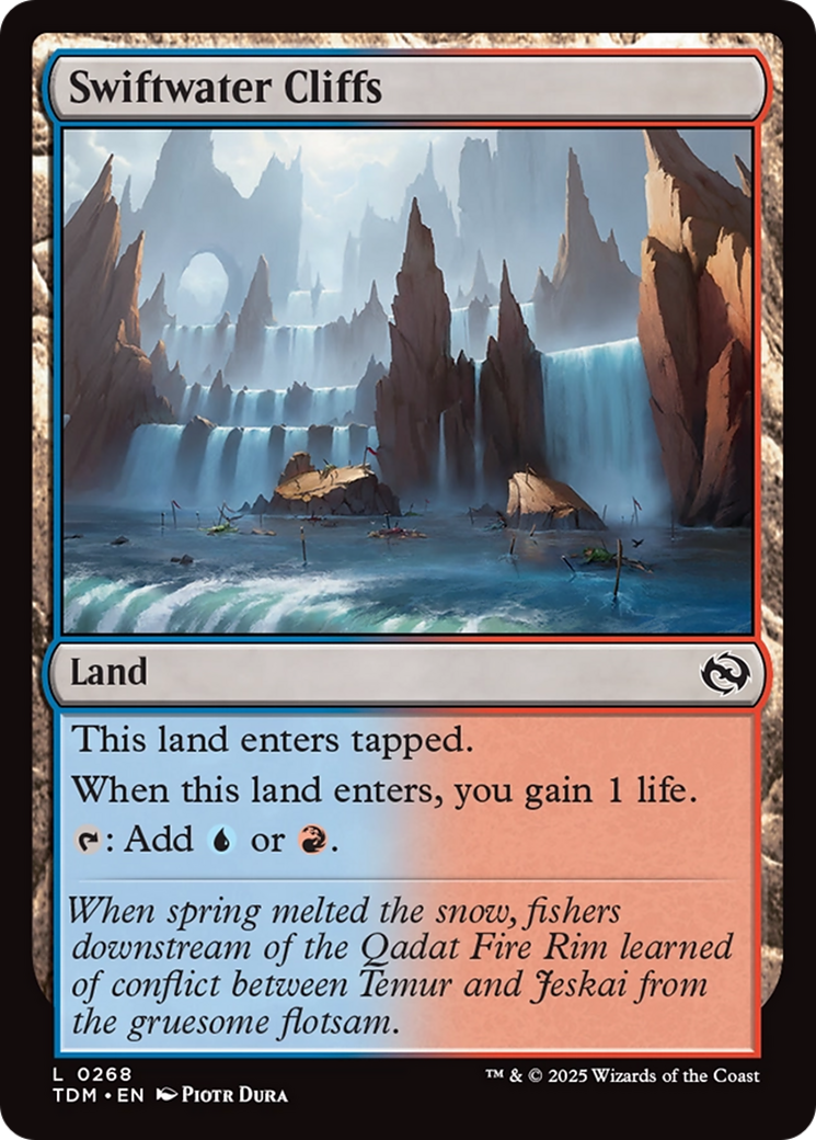 Swiftwater Cliffs [Tarkir: Dragonstorm] | Clutch Gaming