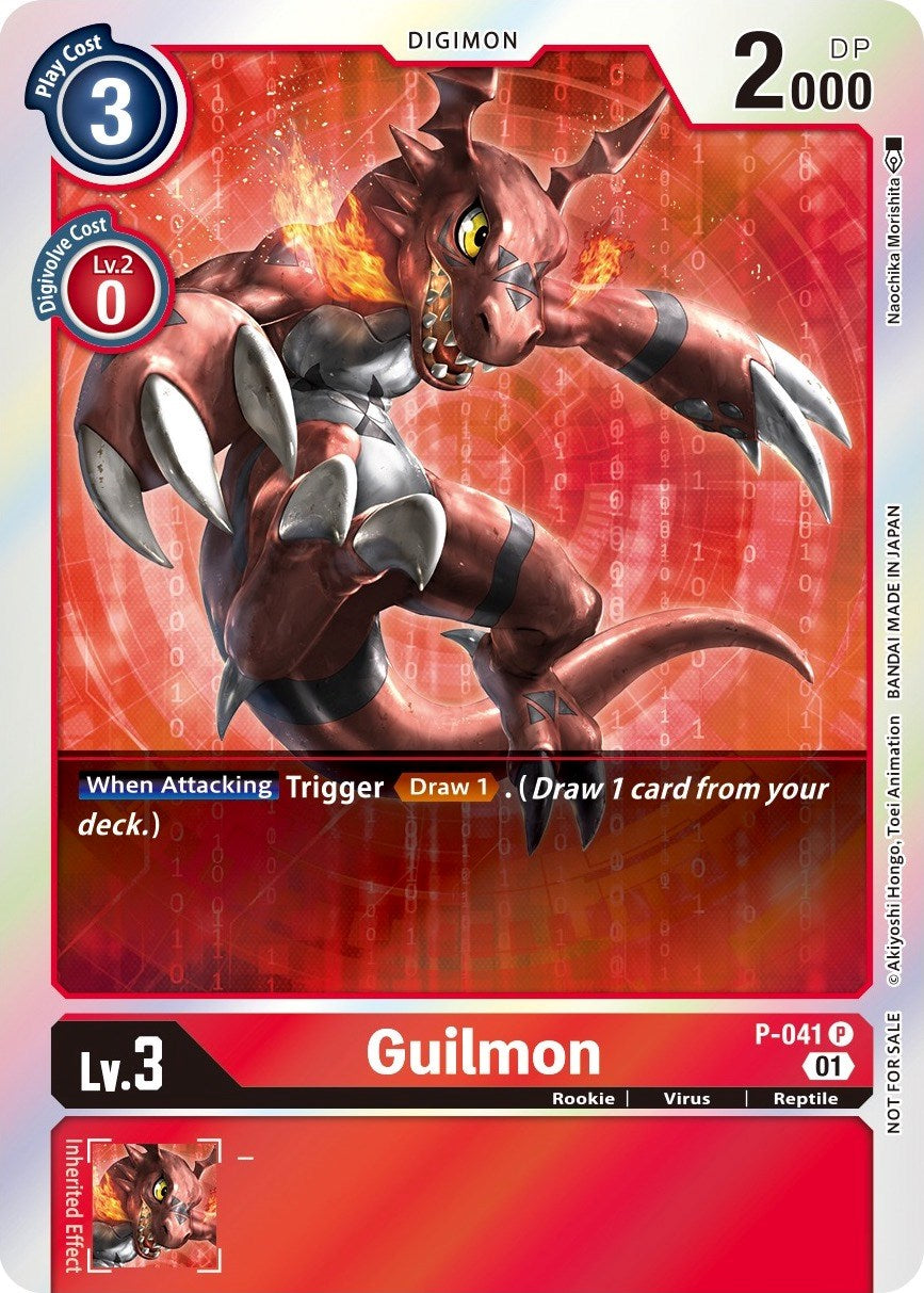 Guilmon [P-041] (Gen Con 2022) [Promotional Cards] | Clutch Gaming