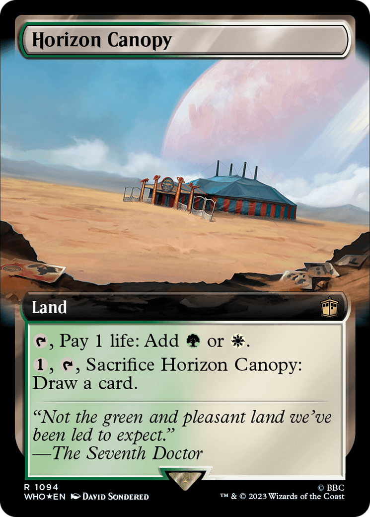 Horizon Canopy (Extended Art) (Surge Foil) [Doctor Who] | Clutch Gaming