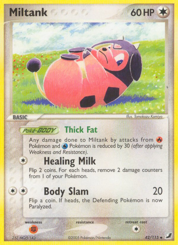 Miltank (42/115) [EX: Unseen Forces] | Clutch Gaming