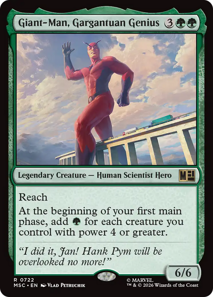 Giant-Man, Gargantuan Genius [Marvel Super Heroes Commander] | Clutch Gaming