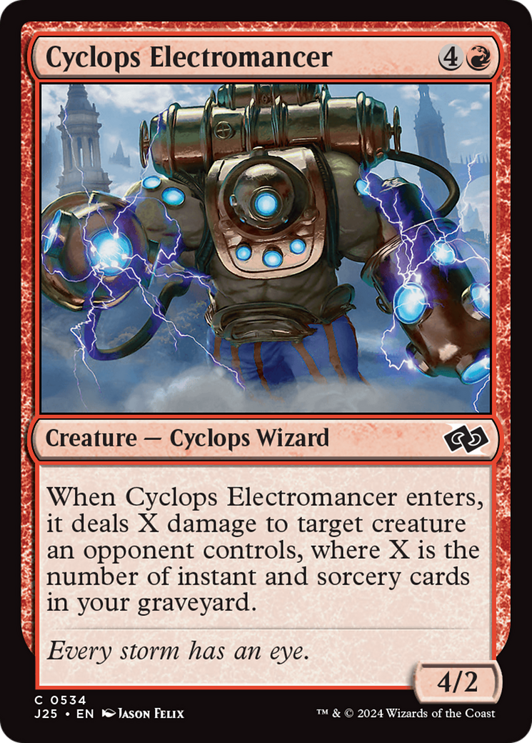 Cyclops Electromancer [Foundations Jumpstart] | Clutch Gaming