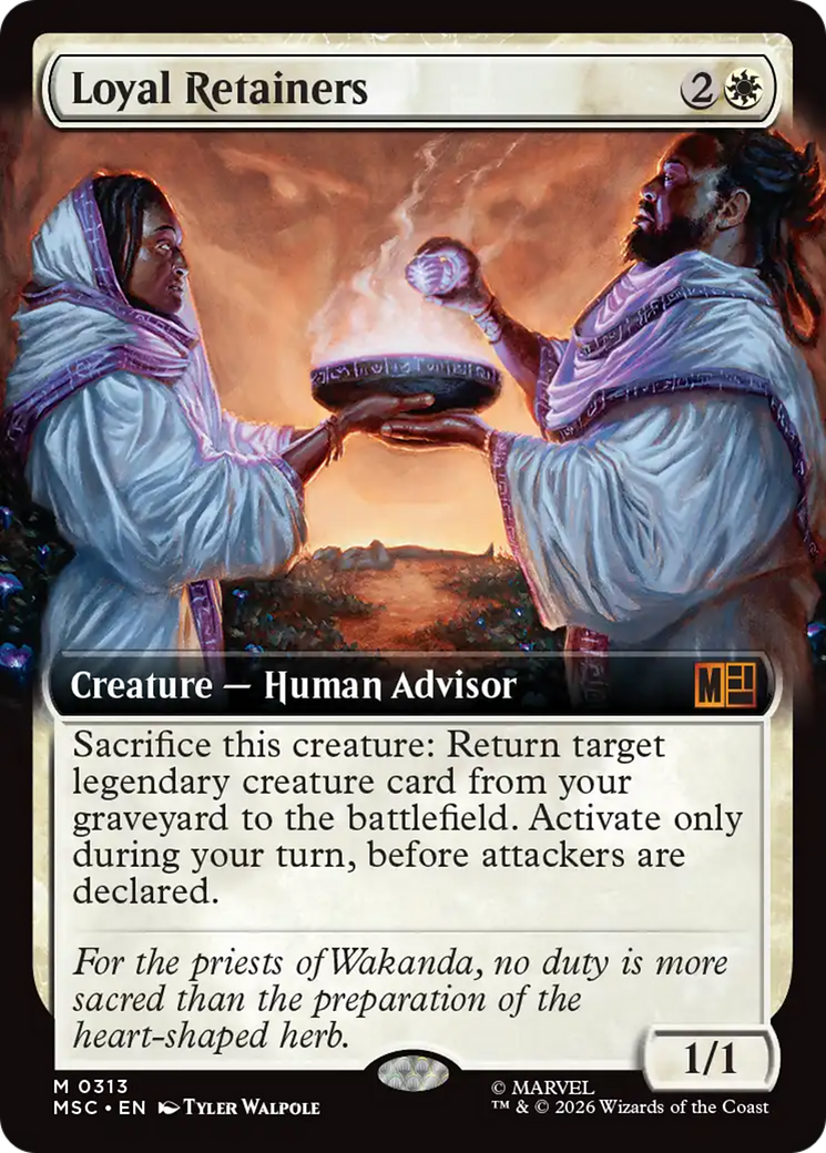 Loyal Retainers (Extended Art) [Marvel Super Heroes Commander] | Clutch Gaming