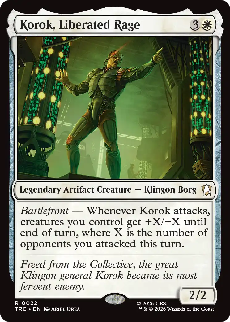 Korok, Liberated Rage [Star Trek Commander] | Clutch Gaming