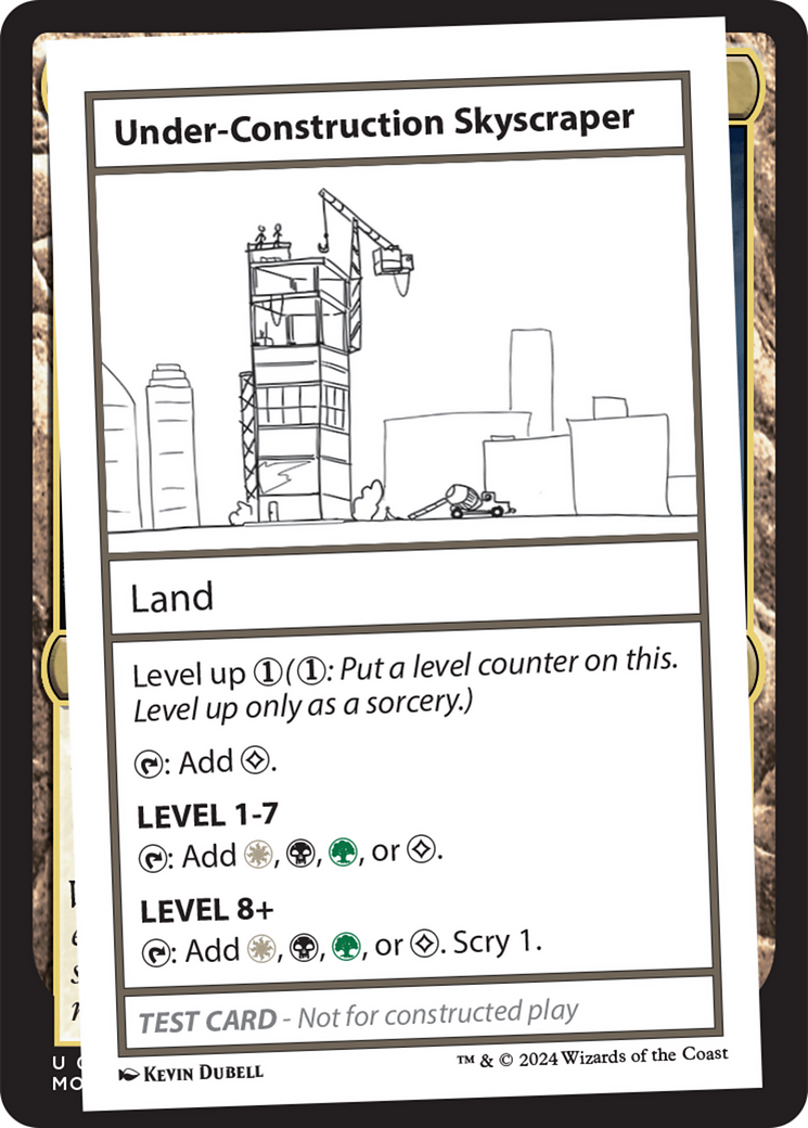 Under-Construction Skyscraper [Mystery Booster 2 Playtest Cards] | Clutch Gaming