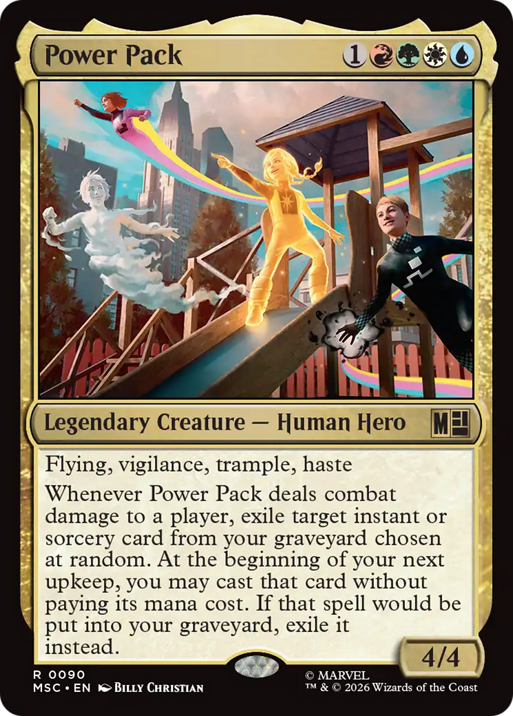 Power Pack (Surge Foil) [Marvel Super Heroes Commander] | Clutch Gaming