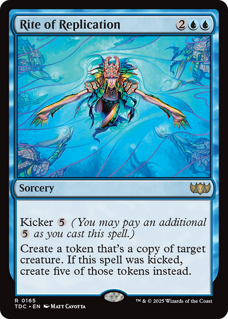 Rite of Replication [Tarkir: Dragonstorm Commander] | Clutch Gaming