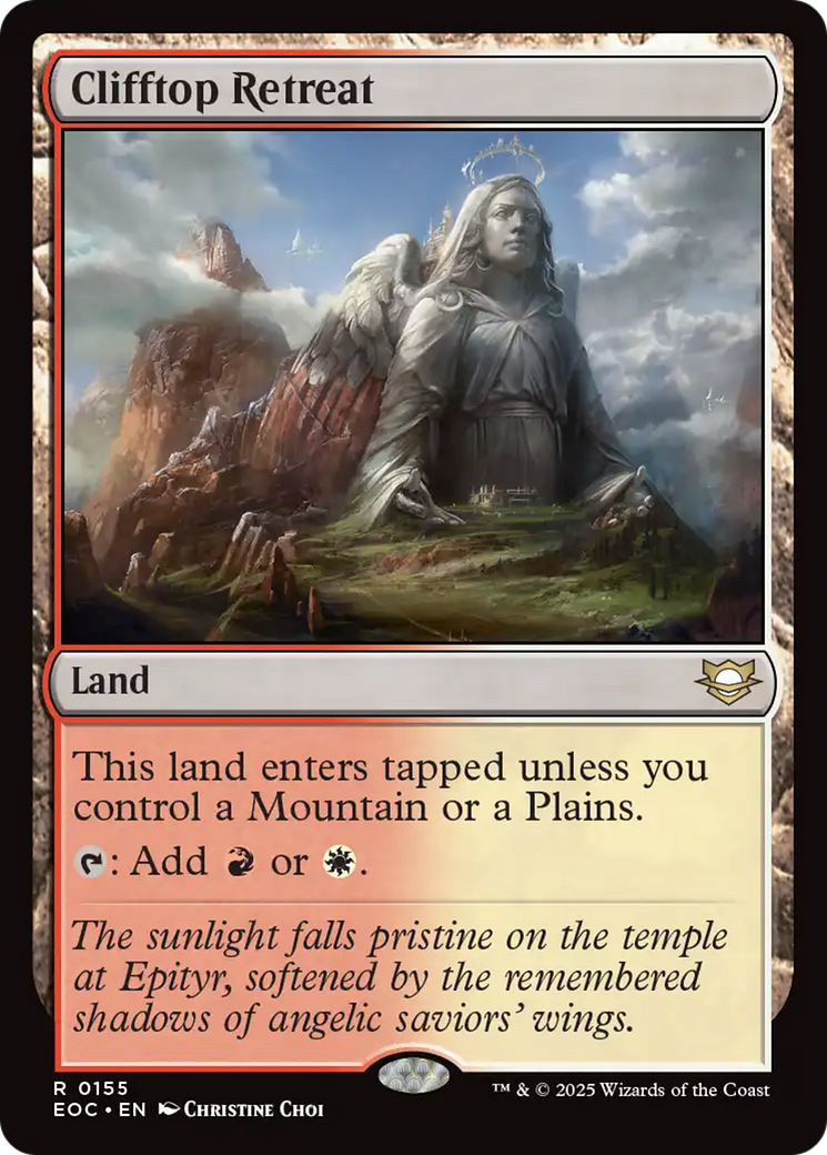 Clifftop Retreat [Edge of Eternities Commander] | Clutch Gaming