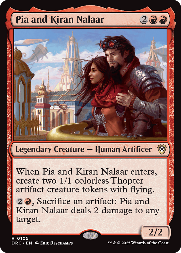 Pia and Kiran Nalaar [Aetherdrift Commander] | Clutch Gaming