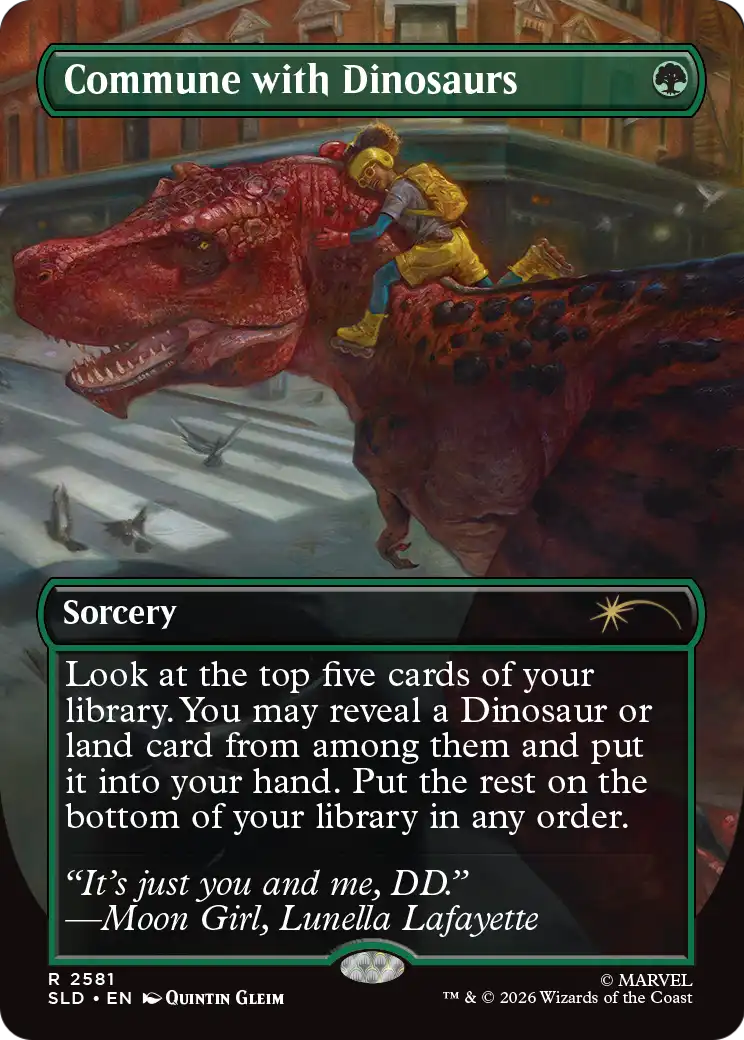 Commune with Dinosaurs [Secret Lair Drop Series] | Clutch Gaming