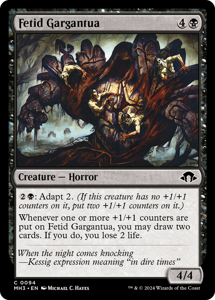 Fetid Gargantua [Modern Horizons 3] | Clutch Gaming