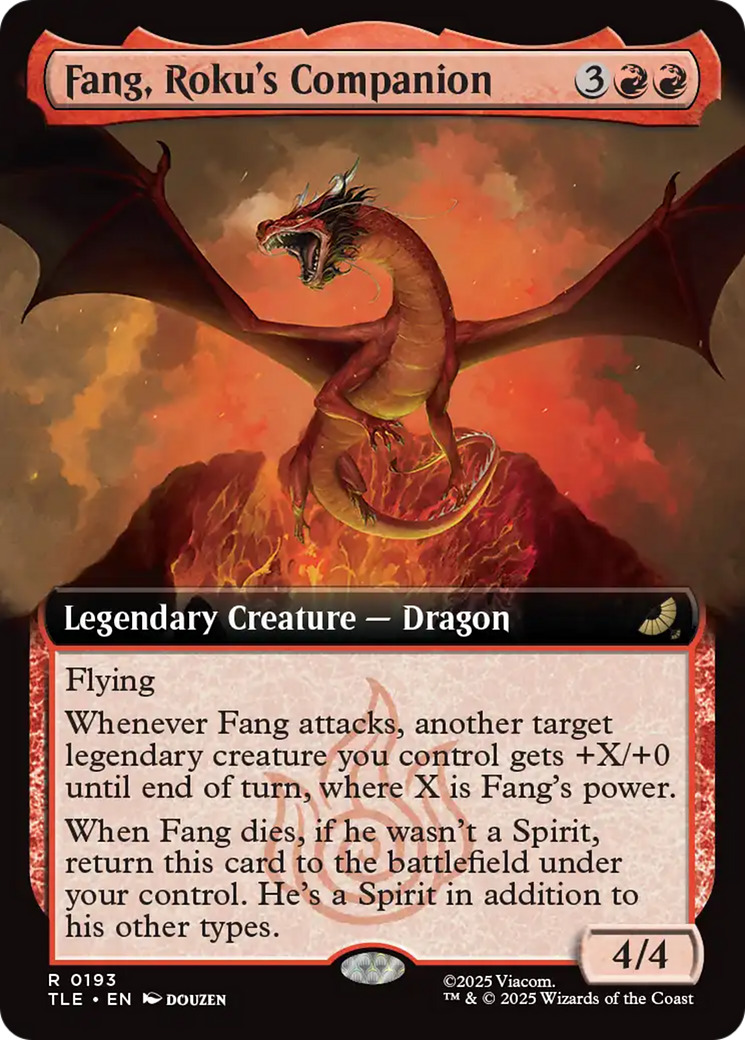 Fang, Roku's Companion (Extended Art) [Avatar: The Last Airbender: Eternal-Legal] | Clutch Gaming