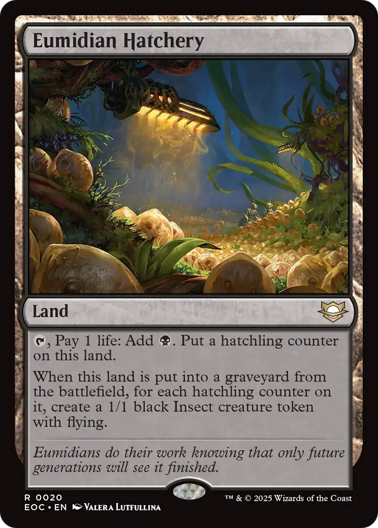 Eumidian Hatchery [Edge of Eternities Commander] | Clutch Gaming
