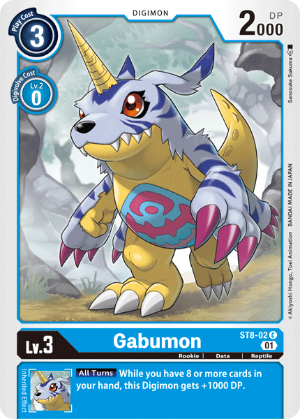 Gabumon [ST8-02] [Starter Deck: Ulforce Veedramon] | Clutch Gaming