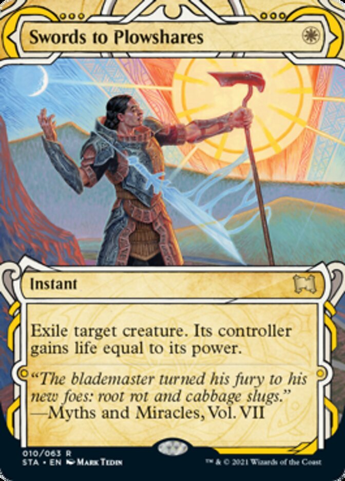 Swords to Plowshares (Foil Etched) [Strixhaven: Mystical Archive] | Clutch Gaming