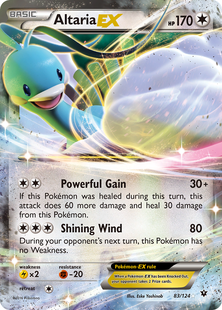 Altaria EX (83/124) [XY: Fates Collide] | Clutch Gaming