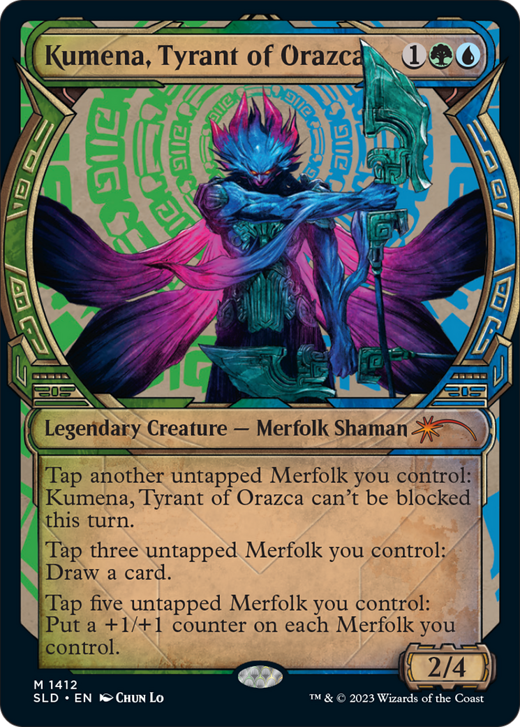 Kumena, Tyrant of Orazca (Rainbow Foil) [Secret Lair Drop Series] | Clutch Gaming