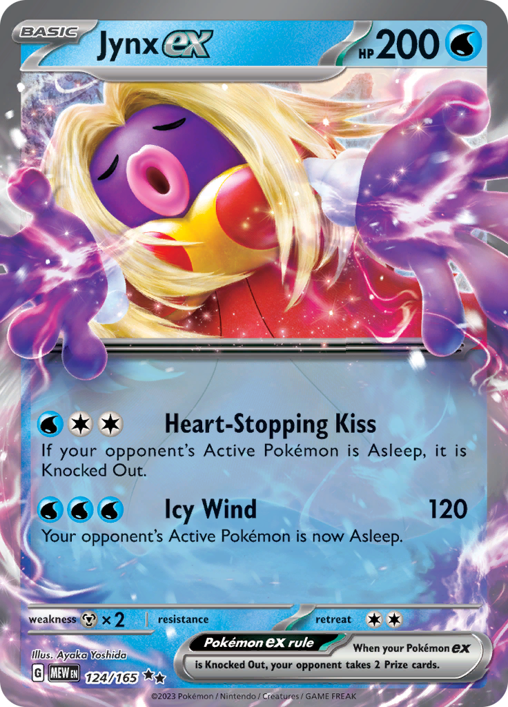 Jynx ex (124/165) [Scarlet & Violet: 151] | Clutch Gaming