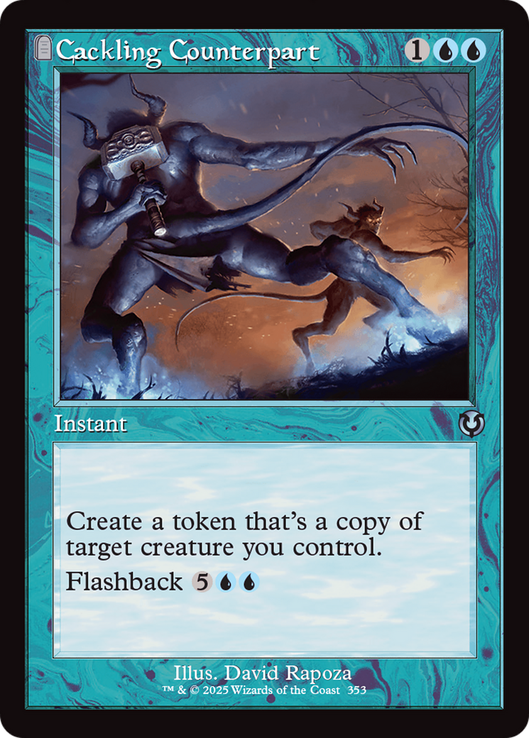 Cackling Counterpart (Retro Frame) [Innistrad Remastered] | Clutch Gaming