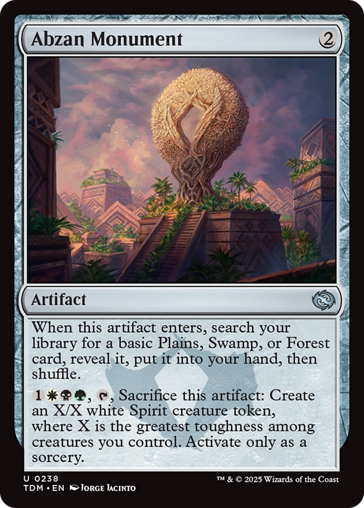 Abzan Monument [Tarkir: Dragonstorm] | Clutch Gaming