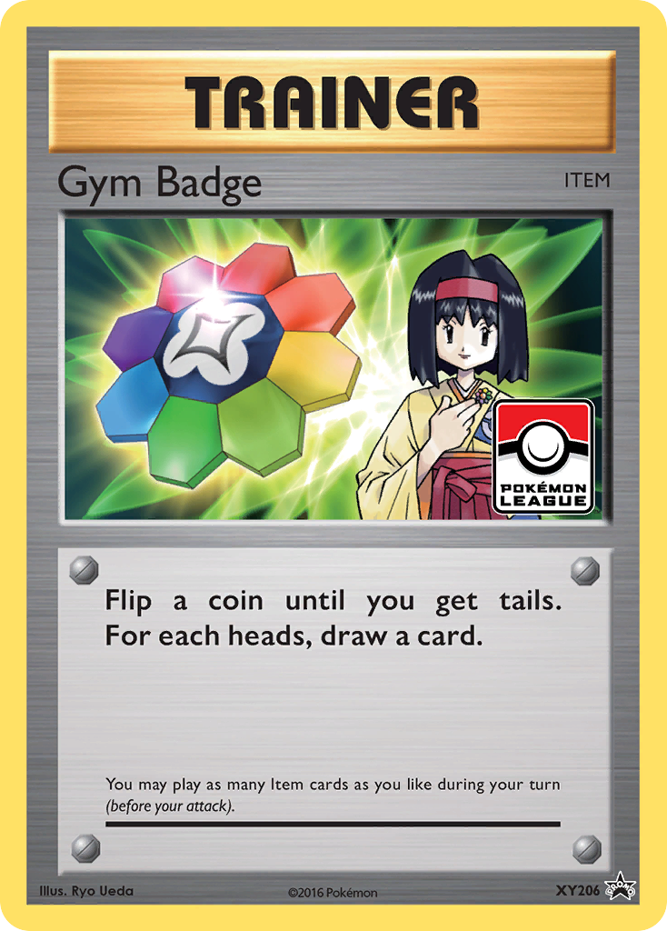 Gym Badge (XY206) (Erika) [XY: Black Star Promos] | Clutch Gaming