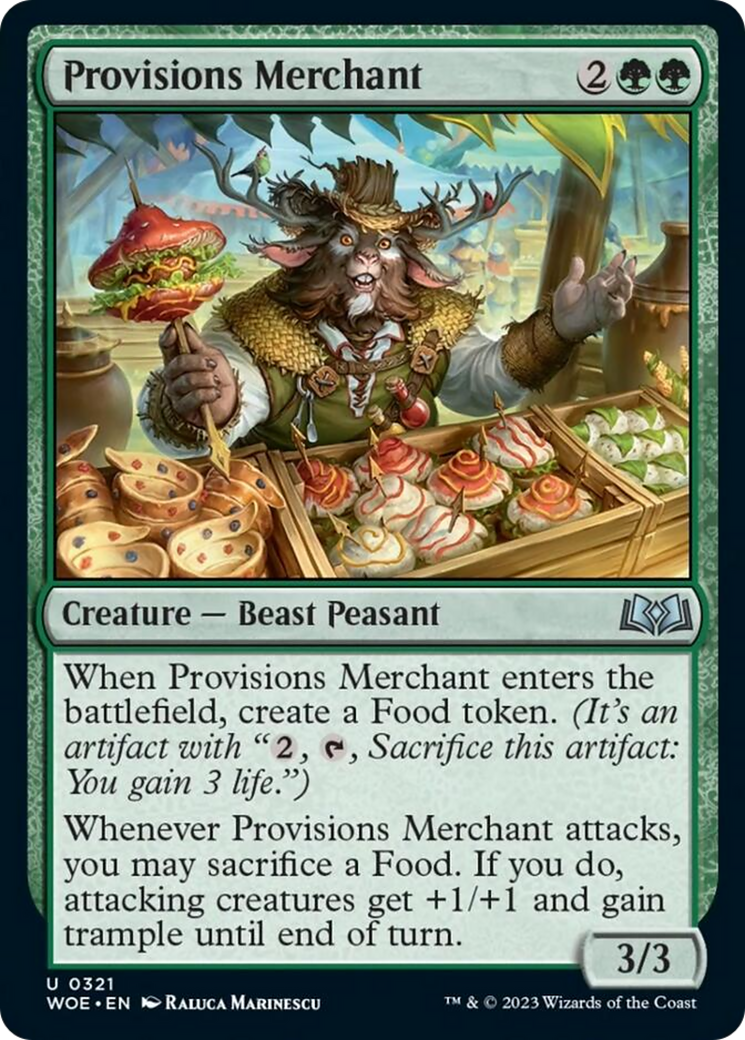 Provisions Merchant [Wilds of Eldraine] | Clutch Gaming