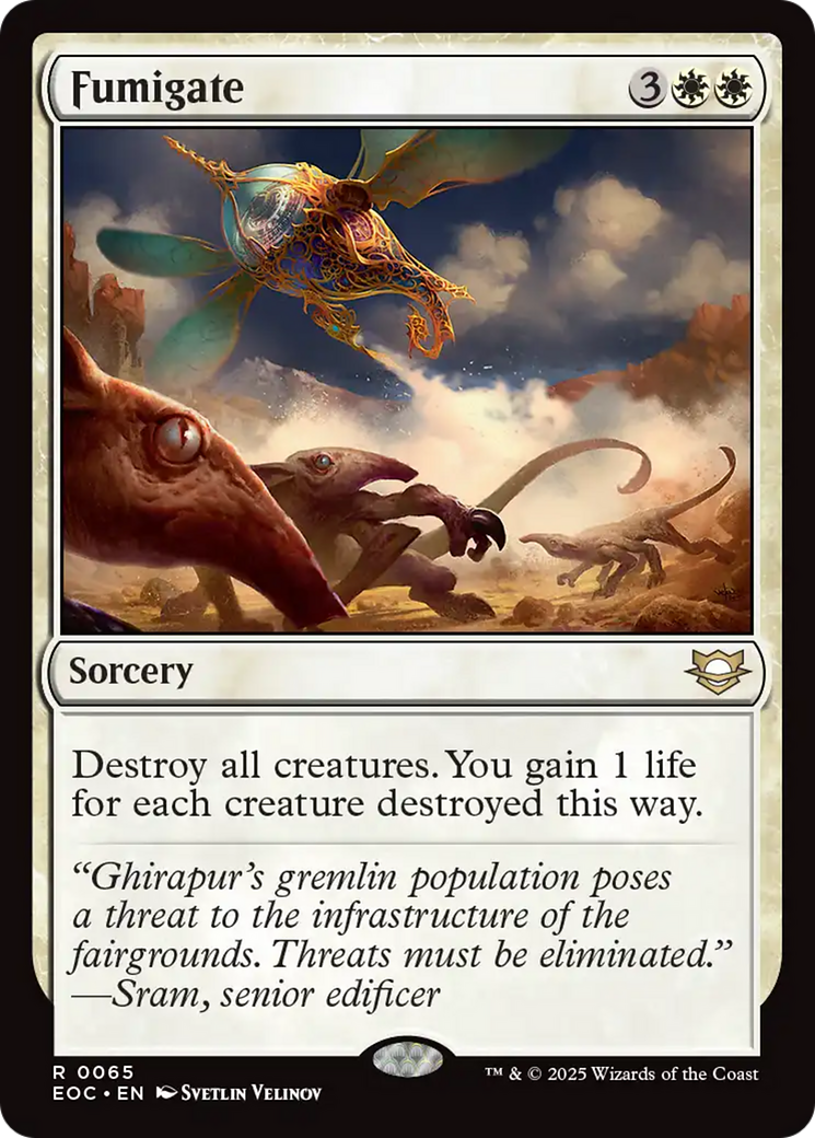 Fumigate [Edge of Eternities Commander] | Clutch Gaming