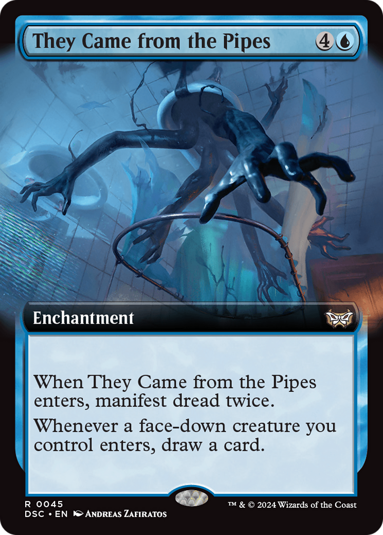 They Came from the Pipes (Extended Art) [Duskmourn: House of Horror Commander] | Clutch Gaming