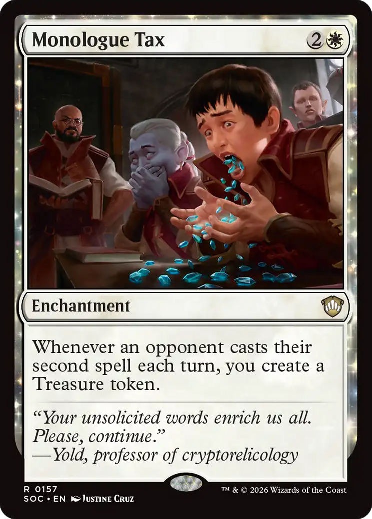 Monologue Tax [Secrets of Strixhaven Commander] | Clutch Gaming