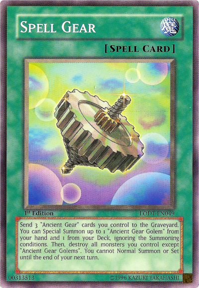 Spell Gear [LODT-EN049] Common | Clutch Gaming