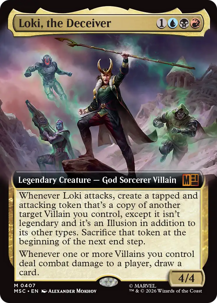 Loki, the Deceiver (Extended Art) [Marvel Super Heroes Commander] | Clutch Gaming