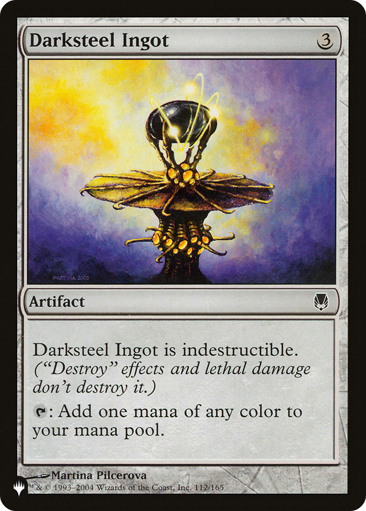 Darksteel Ingot [The List Reprints] | Clutch Gaming