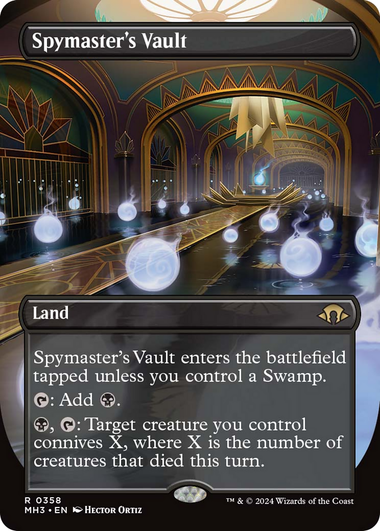 Spymaster's Vault (Borderless) [Modern Horizons 3] | Clutch Gaming