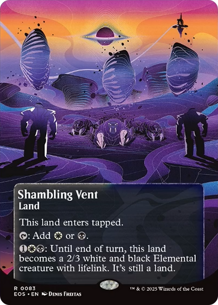 Shambling Vent (0083) (Borderless) [Edge of Eternities: Stellar Sights] | Clutch Gaming