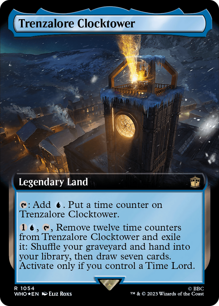 Trenzalore Clocktower (Extended Art) (Surge Foil) [Doctor Who] | Clutch Gaming