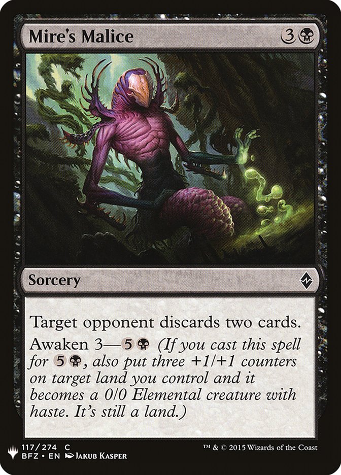 Mire's Malice [Mystery Booster] | Clutch Gaming