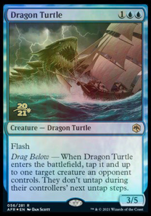 Dragon Turtle [Dungeons & Dragons: Adventures in the Forgotten Realms Prerelease Promos] | Clutch Gaming