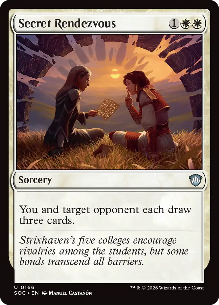 Secret Rendezvous [Secrets of Strixhaven Commander] | Clutch Gaming
