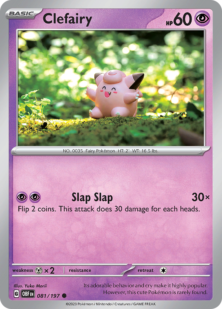 Clefairy (081/197) [Scarlet & Violet: Obsidian Flames] | Clutch Gaming