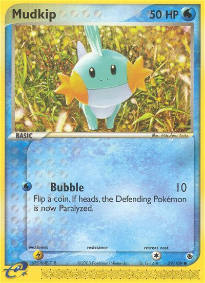 Mudkip (59/109) [EX: Ruby & Sapphire] | Clutch Gaming