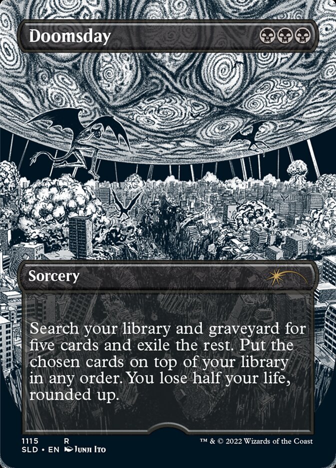Doomsday (Borderless Etched Foil) [Secret Lair Drop Series] | Clutch Gaming