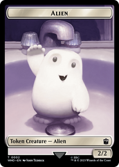 Copy // Alien Double-Sided Token [Doctor Who Tokens] | Clutch Gaming